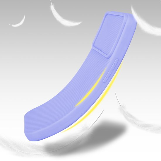 Coque Cadorabo pour Apple iPhone 12 PRO MAX en Bonbon Purple - Coque de protection en silicone TPU souple et avec protection pour appareil photo