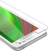 Cadorabo Pantser film compatibel met Samsung Galaxy A3 2015 in KRISTALHELDER - Geharde (Tempered) display beschermglas in 9H hardheid met 3D Touch (RETAIL PACKAGING)