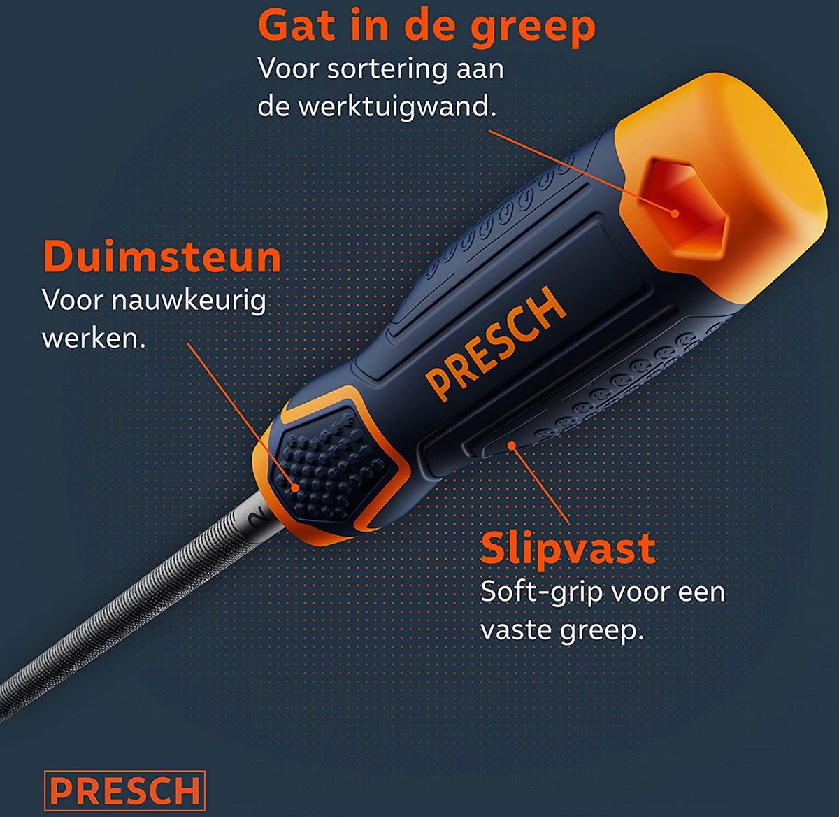 Bosch vijlenset 5-dlg (metalen vijlenset met ronde/halfronde/platte /driehoekige/vierkante vijlen; koolstofstaal; schachtlengte 200 mm; middelgrof 2; ergonomische softgrip