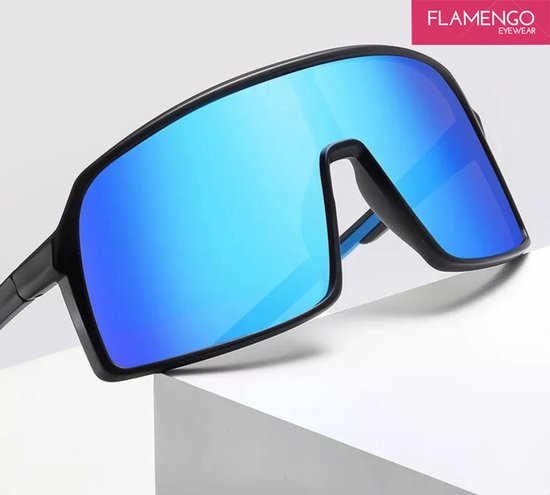 FLAMENGO Ski zonnebril – Wintersport Bril– Skibril – Zonnebril - Sport  zonnebril –... | bol.com