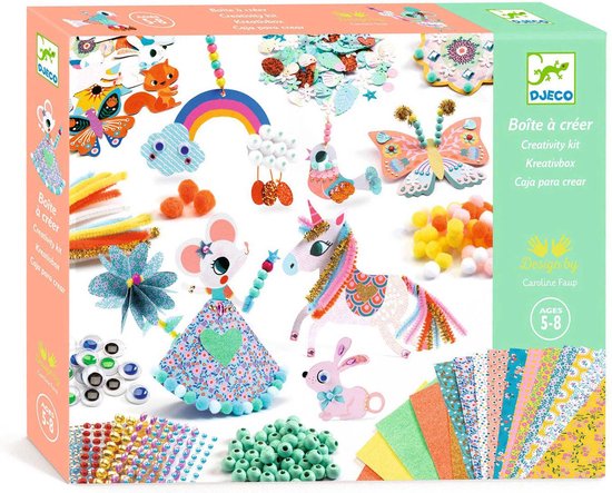 Djeco creatief papier Creativity kit