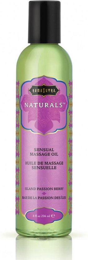 Kamasutra Naturals Massage Olie Island Passion Berry