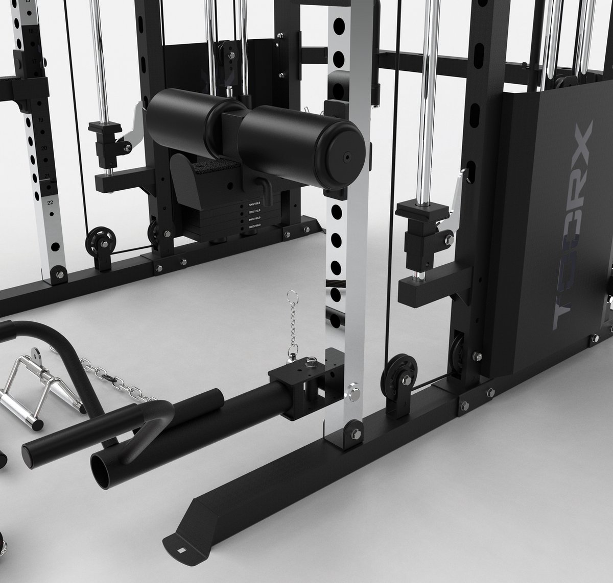 Toorx Professional 3-in-1 Multifunctional Smith Machine - Power Rack ASX-4000 Full Option thumbnail 6