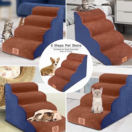 cat stairs for cats and dogs / huisdiertrap voor honden en katten 4