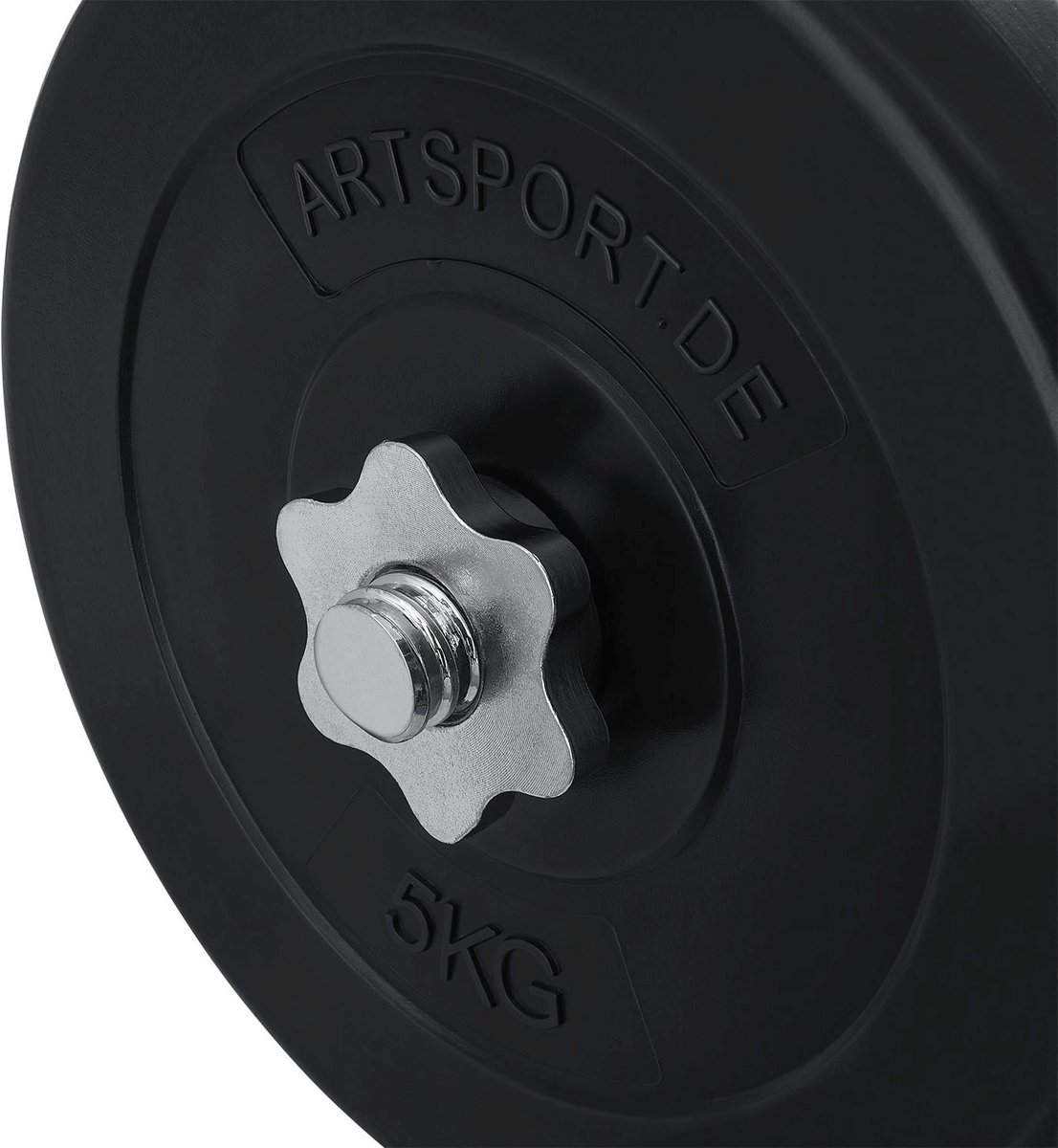 Halterstang - Barbell - 150 cm - 30/31 mm - Incl. Schroefsluiting