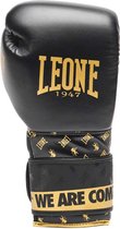 Gants de boxe Leone1947 Dna en similicuir Zwart 12 oz