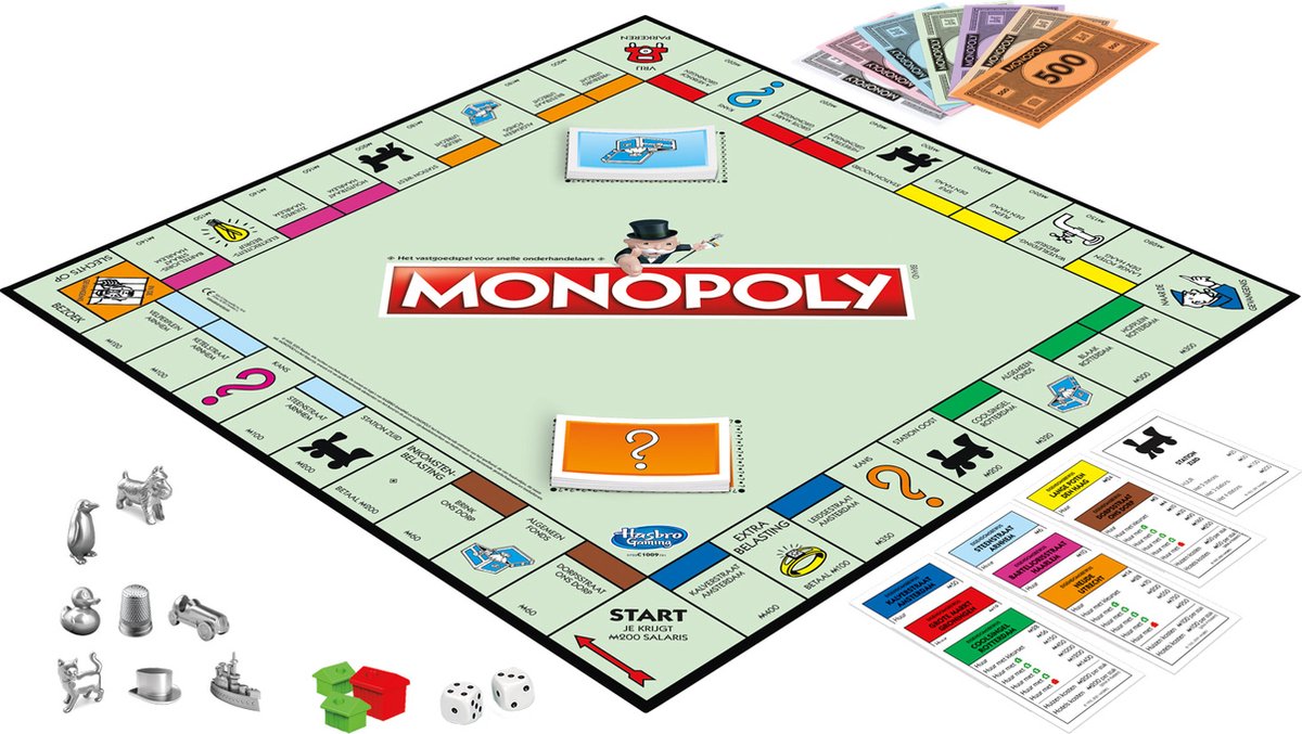 Monopoly Classic - Bordspel - Gezelschapsspel — afbeelding 8