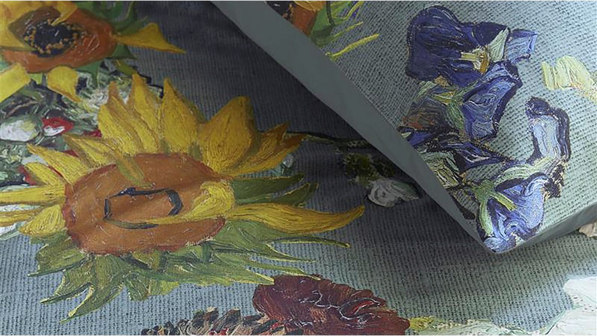 Beddinghouse dekbedovertrek Partout des Fleurs - 200 x 200/220 cm - Groen
