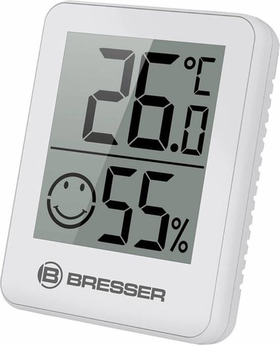 Bresser, BRESSER Climate Smile Thermo- / Hygromètre, set de 2 pièces