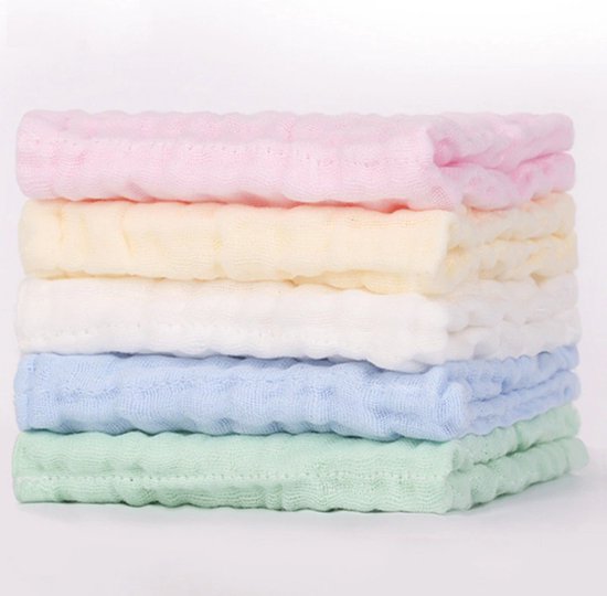 MuslinZ Luxury Bamboo/Organic Muslin Squares/Wraps, 70 x 70 cm (Grey Mist