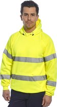 Portwest hoodie met reflecterende strepen XL Geel