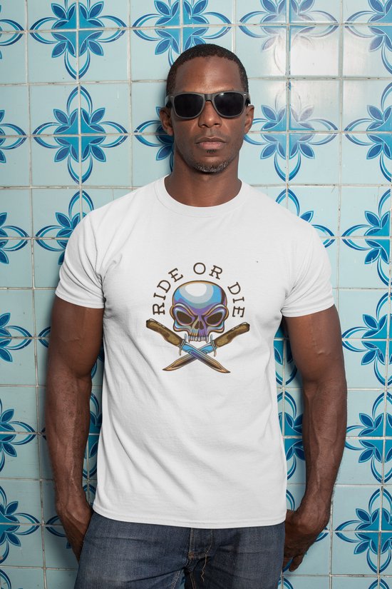 Shirt - Ride or die - Wurban Wear | Grappig shirt | Auto | Unisex ...