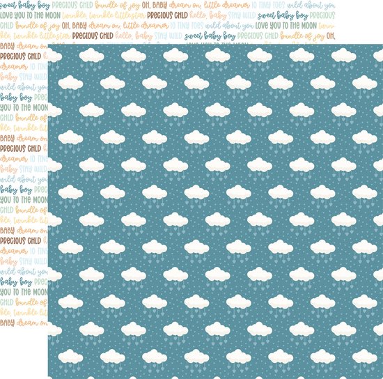 Echo Park - Bloc de papier Our Bébé Boy 6x6 pouces (OBB302023)