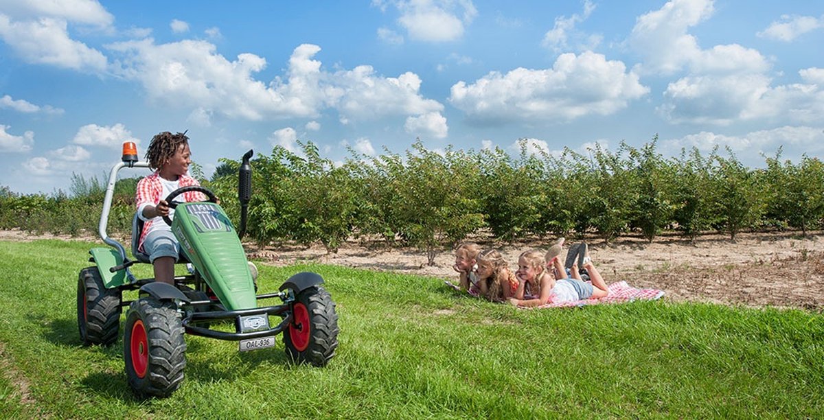 BERG XL frame Fendt BFR Skelter - Met handrem - Verstelbare Stoel - Groen - Vanaf 5 jaar — afbeelding 4