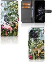 Telefoonhoesje met Pasjes geschikt voor OnePlus 10T Jungle