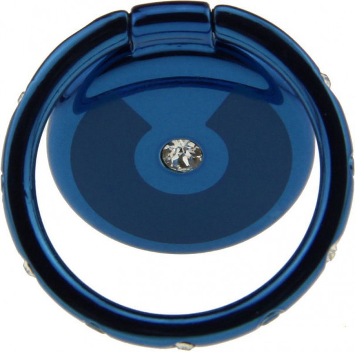 USAMS Diamond Encrusted Ring Holder - Blauw