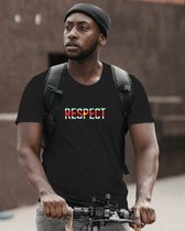 Tshirt - Respect - Suriname - Maat XL