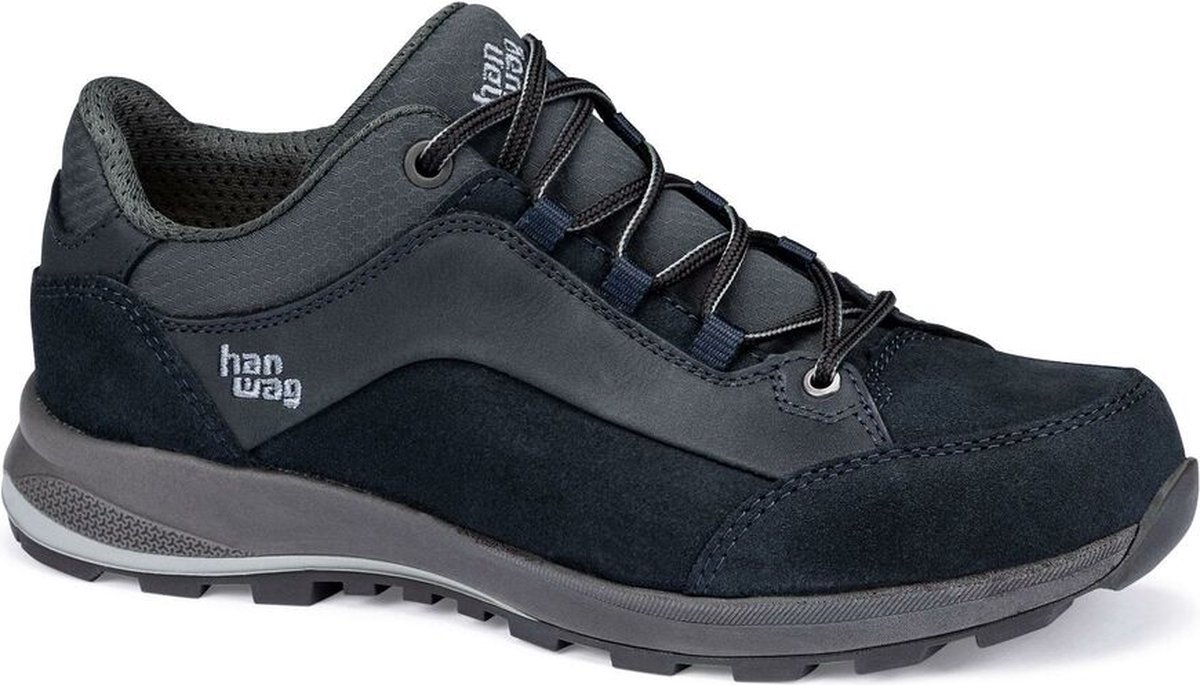 Hanwag Banks Low Bunion Lady LL Dames Lage Wandelschoen Asphalt/Asphalt 7 5/41 5 Grijs