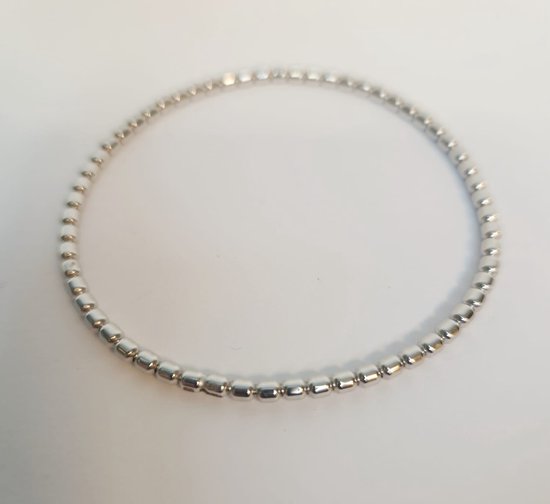 Armband - rekbaar - diamant - witgoud 18 karaat - R&C - BBCY026 - sale Juwelier Verlinden St. Hubert - van €1349,= voor €1099,=