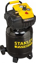 Stanley Compressor TAB 200/10/30VW FM - Compresseur d'air 10Bar - 30L - 180L/Min - Sans huile - Avec poignée et Roues - Zwart
