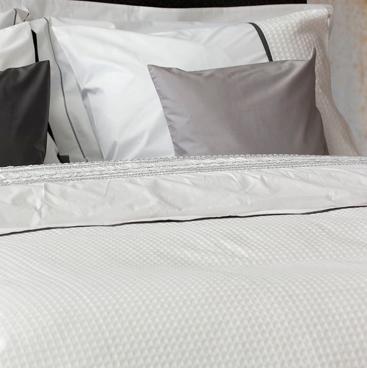 Dommelin Dekbedovertrek Bari 240x200/220, Kleur: Leem/Brons