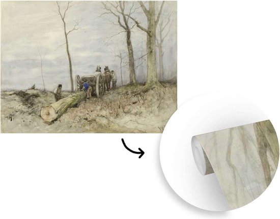 Papier peint - Papier peint De mallejan - Papier peint photo d'Anton Mauve - Largeur 385 cm x hauteur 280 cm