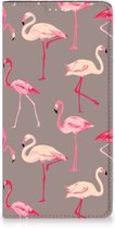 Stand Case Coque Samsung Galaxy A54 avec naam Flamingo