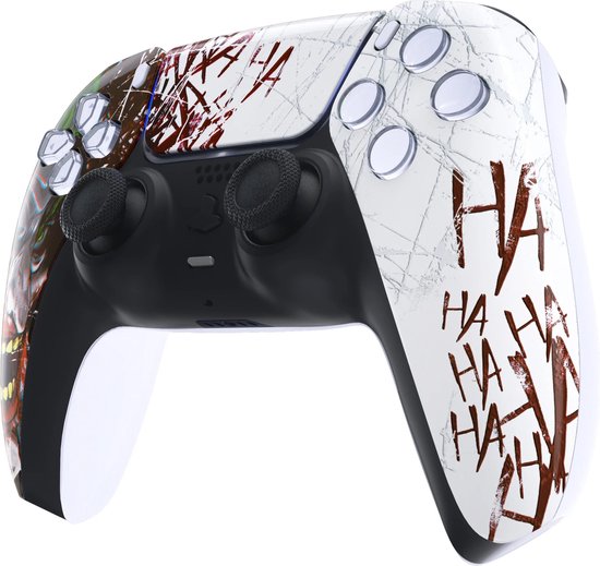 PS5 Draadloze Dualsense Controller Angry Joker Custom