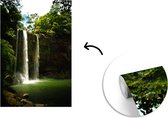 Behang - Fotobehang Watervallen Misol Ha bij Palenque in Mexico - Breedte 175 cm x hoogte 260 cm