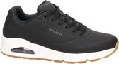 Skechers Uno - Stand On Air Heren Sneakers - Zwart - Maat 42