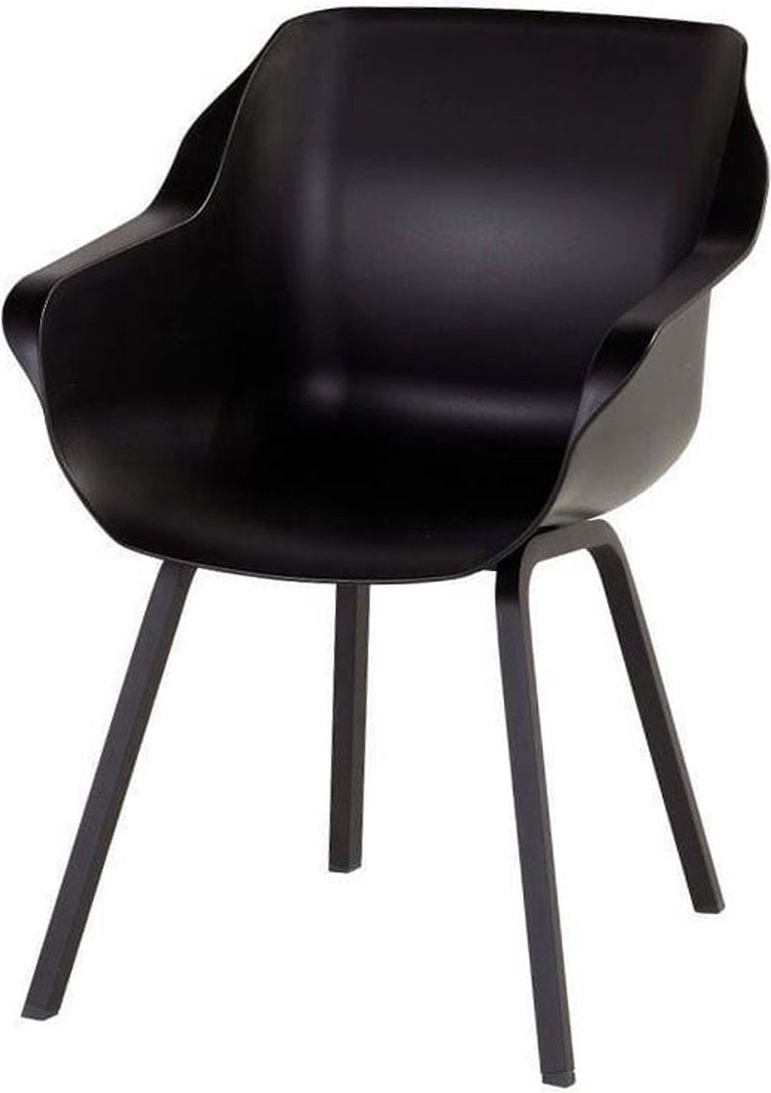 Hartman Sophie Element dining fauteuil baquet - Noir carbone
