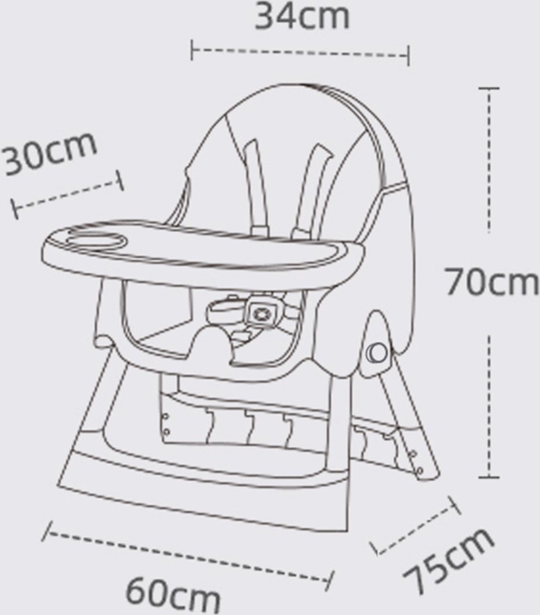 K IKIDO Kinderstoel 3-in-1 thumbnail 5