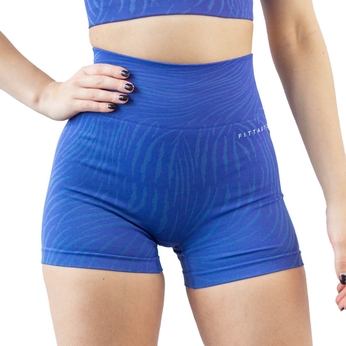 Fittastic Sportswear - Blauwe sportshorts dames - Shorts dames Blauw - Korte  legging -... | bol.com