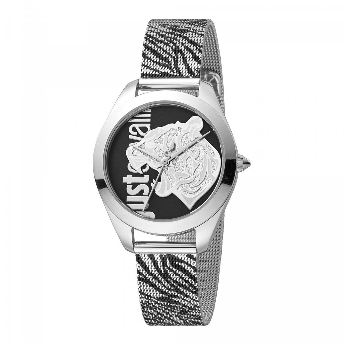 Just Cavalli JC1L210M0045 horloge vrouw - Roestvrij Staal - zilver