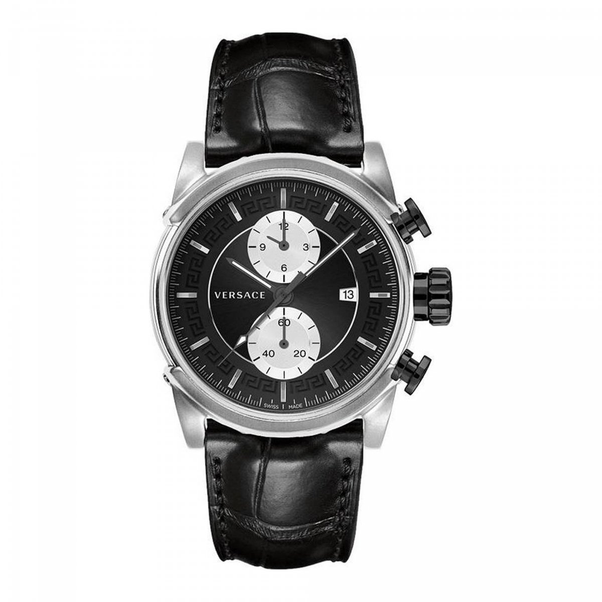 Versace VEV400119 horloge mannen - Roestvrij Staal - zilver