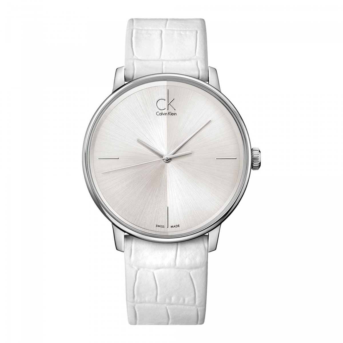 Calvin Klein K2Y2X1K6 horloge vrouw - Roestvrij Staal - zilver