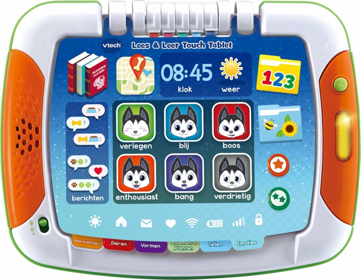 VTech Baby Lees & Leer Touch Tablet - Educatief Speelgoed - Kinder Speelgoed Computer - Verhaaltjes en Muziek - Van 2 tot 5 Jaar - VTech