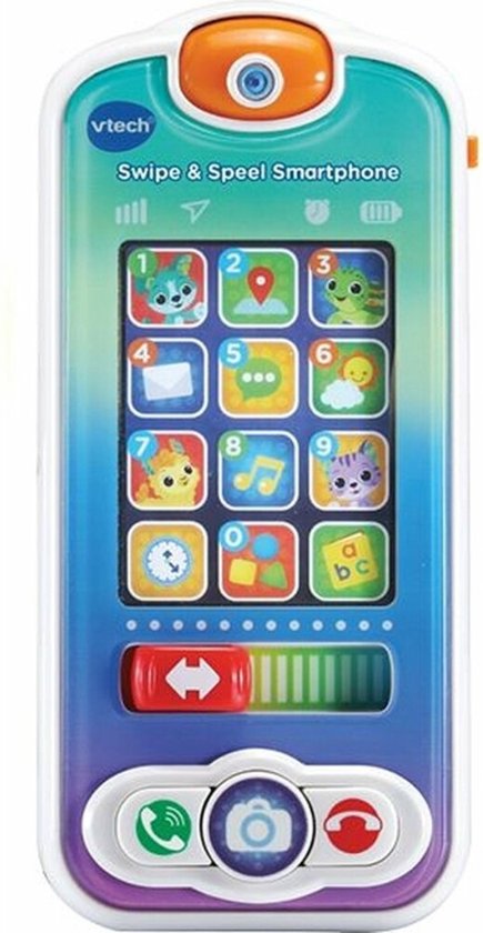 VTech Baby Swipe & Speel Smartphone - Educatief Babyspeelgoed - 1 tot 3 Jaar