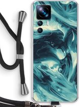 Case Company® - Hoesje met koord geschikt voor Xiaomi 12T Pro hoesje met Koord - Dreaming About Whales - Telefoonhoesje met Zwart Koord - Bescherming aan alle Kanten en Over de Schermrand