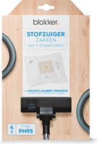 Blokker Stofzuigerzak ph95 - 4 Stuks - Philips, Sauber, Princess