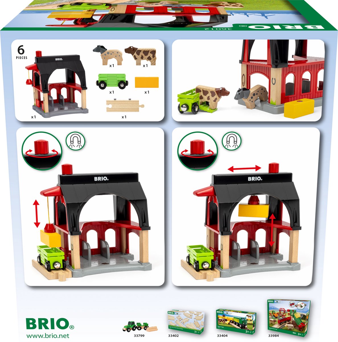 BRIO World â€“ 36012 Stal | Accessoire voor treinset voor kinderen vanaf 3  jaar | bol.com