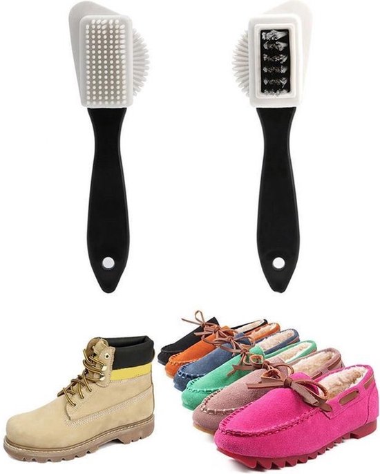 Benson Schoenborstel - Suède en nubuck - Staal en rubber - 20 cm - Multifunctioneel