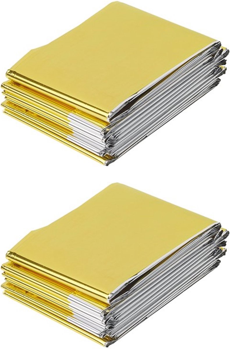 Goedkoopste ProPlus reddingsdeken - isoleerdeken - 160x210cm - 2 stuks