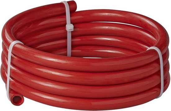 ProPlus Drinkwaterslang - 2,5 meter - Rood - Ø 15 mm extern - Ø 10 mm intern - Temperatuurbestendig
