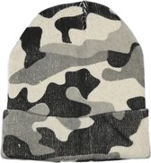 Benson Muts - Camouflage Grijs - One Size