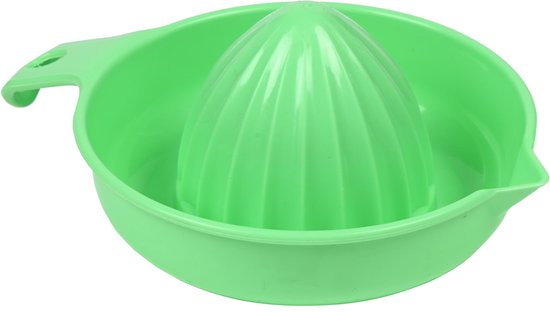 Benson Compacte citruspers - met opvangbak en schenkmond - 14 x 18 x 7 cm - mix van Merkloos — afbeelding 3