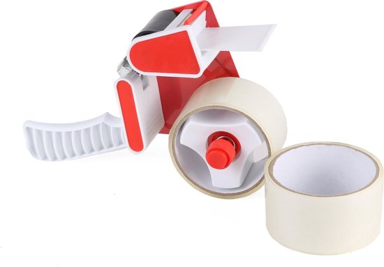 Benson Tape Dispenser - Taperoller Inclusief 2 Rollen Tape van 15 meter