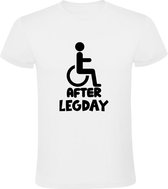 After legday Heren T-shirt | spierpijn | gym | sportschool | fitness | sporten