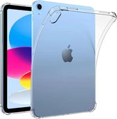 Hoes geschikt voor iPad 11 (2025) A16 hoes 11th Generation / iPad 2022 siliconen transparant cover /Hoes geschikt voor iPad 10e generatie transparant hoes Anti-Shock siliconen Backcover