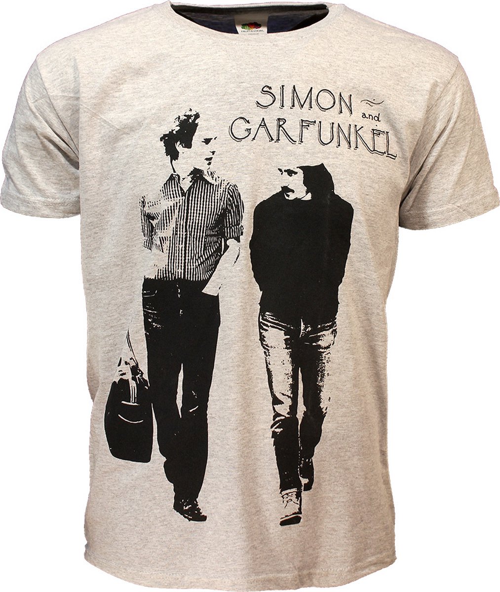 Simon & Garfunkel Walking T-Shirt - Officiële Merchandise - S